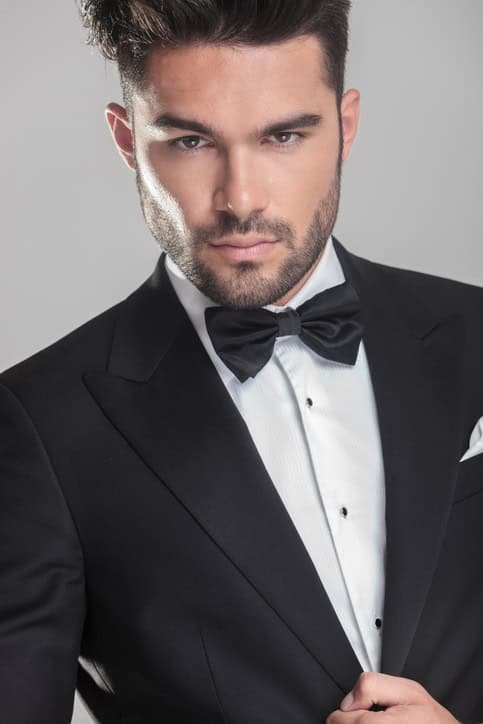 Handsome Young Man in Tux